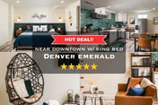 Stylish Denver Retreat | 1BR King Bed Full Kitchen
